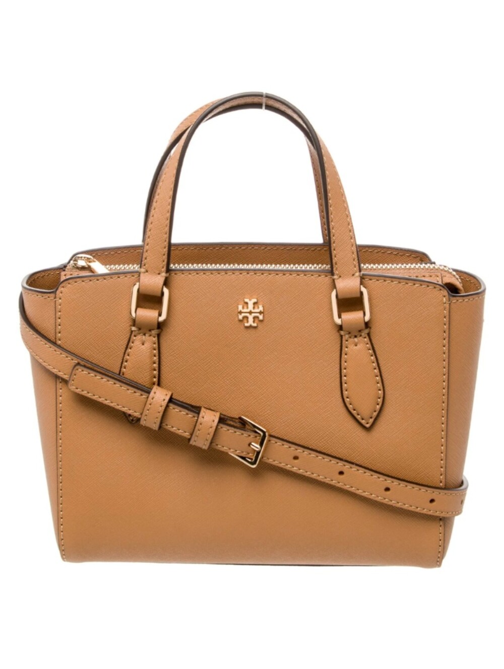 Tory Burch Emerson Mini Top Zip Saffiano Crossbody Bag